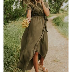 Roolee Taylor Jane Wrap Maxi